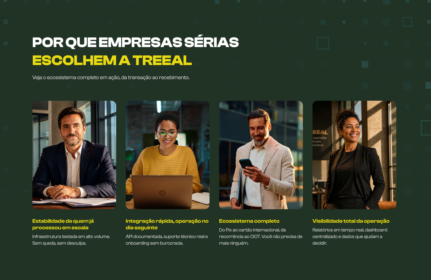 Por que empresas sérias escolhem a Treeal